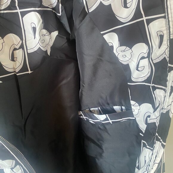 Dolce & Gabbana Quilted nylon jacket with hood and DG logo print - Picture 11 of 13